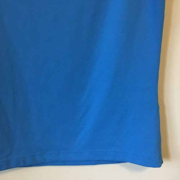 Bright Blue Basic Short Torso Camisole Tank Top - Picture 5 of 15